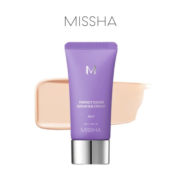 Perfect Cover Serum BB Cream (35Ml) - Bifida Ferment Lysate Serum-Infused BB Cream for Anti-Aging Skin Rejuvenation, Skin Tint, Tinted Moisturizer, Skin Care Foundation Makeup