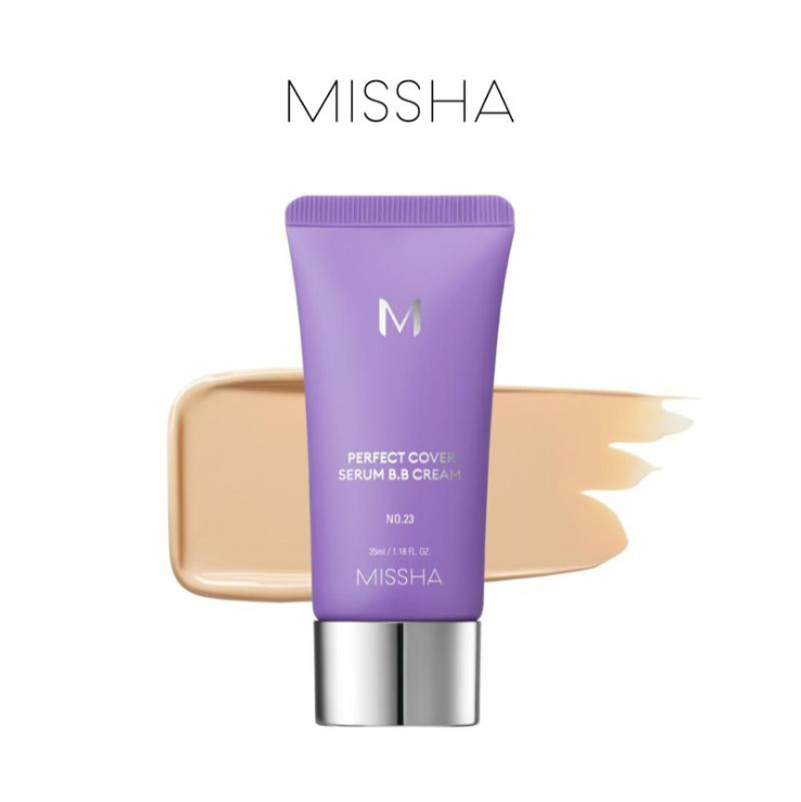 Perfect Cover Serum BB Cream (35Ml) - Bifida Ferment Lysate Serum-Infused BB Cream for Anti-Aging Skin Rejuvenation, Skin Tint, Tinted Moisturizer, Skin Care Foundation Makeup