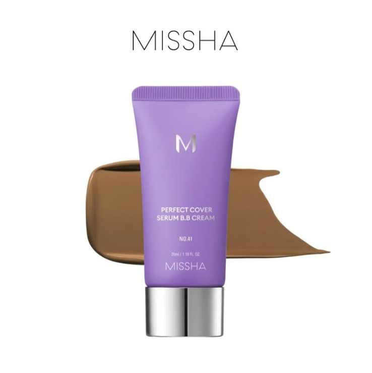 Perfect Cover Serum BB Cream (35Ml) - Bifida Ferment Lysate Serum-Infused BB Cream for Anti-Aging Skin Rejuvenation, Skin Tint, Tinted Moisturizer, Skin Care Foundation Makeup